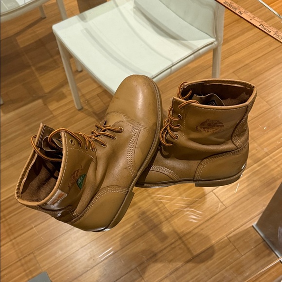 Vintage Grizzly work boots  not common size 9 men’s - Picture 2 of 7